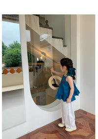 Load image into Gallery viewer, Baby Kid Girls Flower Embroidered Tops Wholesale 230227729
