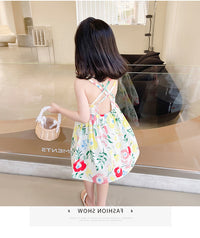 Load image into Gallery viewer, Baby Kid Girls Flower Print Dresses Wholesale 230227730
