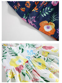 Load image into Gallery viewer, Baby Kid Girls Flower Print Dresses Wholesale 230227730
