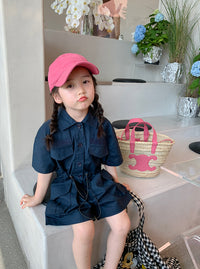 Load image into Gallery viewer, Baby Kid Unisex Solid Color Rompers Wholesale 230227733
