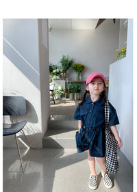 Load image into Gallery viewer, Baby Kid Unisex Solid Color Rompers Wholesale 230227733
