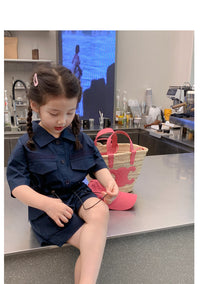 Load image into Gallery viewer, Baby Kid Unisex Solid Color Rompers Wholesale 230227733
