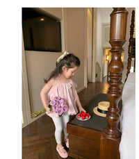 Load image into Gallery viewer, Baby Kid Girls Solid Color Tops Wholesale 230227735
