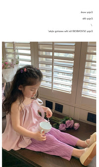 Load image into Gallery viewer, Baby Kid Girls Solid Color Tops Wholesale 230227735
