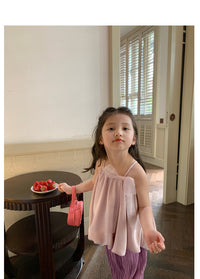 Load image into Gallery viewer, Baby Kid Girls Solid Color Tops Wholesale 230227735
