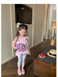 Load image into Gallery viewer, Baby Kid Girls Solid Color Tops Wholesale 230227735
