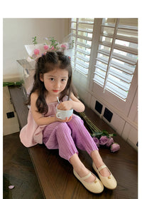 Load image into Gallery viewer, Baby Kid Girls Solid Color Tops Wholesale 230227735
