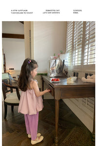 Load image into Gallery viewer, Baby Kid Girls Solid Color Tops Wholesale 230227735
