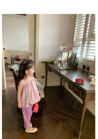 Load image into Gallery viewer, Baby Kid Girls Solid Color Tops Wholesale 230227735
