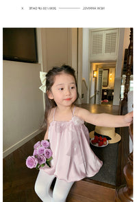 Load image into Gallery viewer, Baby Kid Girls Solid Color Tops Wholesale 230227735
