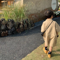 Load image into Gallery viewer, Baby Kid Unisex Solid Color Rompers Wholesale 230227736
