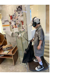 Load image into Gallery viewer, Baby Kid Unisex Solid Color Rompers Wholesale 230227736
