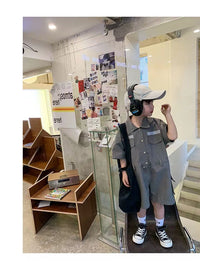 Load image into Gallery viewer, Baby Kid Unisex Solid Color Rompers Wholesale 230227736
