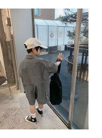 Load image into Gallery viewer, Baby Kid Unisex Solid Color Rompers Wholesale 230227736
