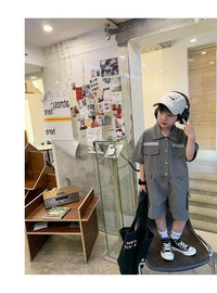 Load image into Gallery viewer, Baby Kid Unisex Solid Color Rompers Wholesale 230227736
