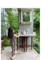 Load image into Gallery viewer, 2 Pieces Set Baby Kid Girls Flower Print Tank Tops And Pants Wholesale 230227738
