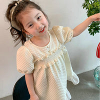 Load image into Gallery viewer, Baby Kid Girls Checked Dresses Wholesale 230227740

