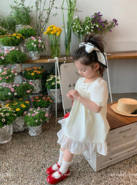 Load image into Gallery viewer, Baby Kid Girls Checked Dresses Wholesale 230227740
