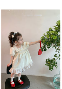 Load image into Gallery viewer, Baby Kid Girls Checked Dresses Wholesale 230227740
