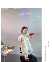 Load image into Gallery viewer, Baby Kid Girls Checked Dresses Wholesale 230227740
