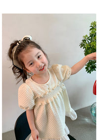 Load image into Gallery viewer, Baby Kid Girls Checked Dresses Wholesale 230227740
