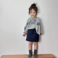 Load image into Gallery viewer, 3 Pieces Set Baby Kid Girls Letters Tank Tops Jackets Outwears And Solid Color Skirts Wholesale 230227760
