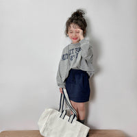 Load image into Gallery viewer, 3 Pieces Set Baby Kid Girls Letters Tank Tops Jackets Outwears And Solid Color Skirts Wholesale 230227760
