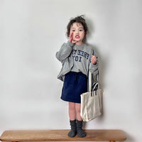 Load image into Gallery viewer, 3 Pieces Set Baby Kid Girls Letters Tank Tops Jackets Outwears And Solid Color Skirts Wholesale 230227760
