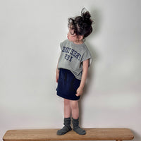 Load image into Gallery viewer, 3 Pieces Set Baby Kid Girls Letters Tank Tops Jackets Outwears And Solid Color Skirts Wholesale 230227760
