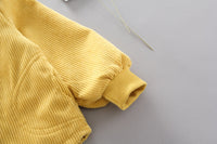 Load image into Gallery viewer, Baby Kid Boys Cartoon Embroidered Muslin&amp;Ribbed Jackets Outwears Wholesale 230228122
