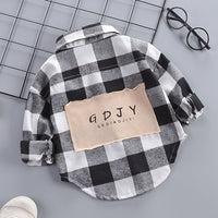 Load image into Gallery viewer, Baby Kid Boys Striped Cartoon Print Shirts Wholesale 230228123

