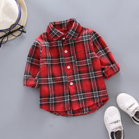 Load image into Gallery viewer, Baby Kid Boys Striped Cartoon Print Shirts Wholesale 230228123

