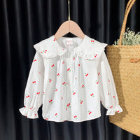 Load image into Gallery viewer, Baby Kid Boys Striped Cartoon Print Shirts Wholesale 230228123
