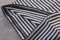 Load image into Gallery viewer, 2 Pieces Set Baby Kid Girls Striped Polo Shirts And Solid Color Shorts Wholesale 230228129
