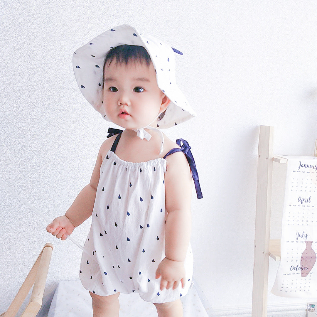 Baby Unisex Polka dots Rompers Wholesale 230228131