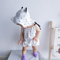 Load image into Gallery viewer, Baby Unisex Polka dots Rompers Wholesale 230228131

