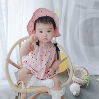 Load image into Gallery viewer, Baby Unisex Polka dots Rompers Wholesale 230228131
