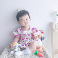 Load image into Gallery viewer, Baby Girls Love heart Print Rompers Wholesale 230228138
