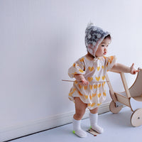 Load image into Gallery viewer, Baby Girls Love heart Print Rompers Wholesale 230228138
