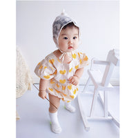 Load image into Gallery viewer, Baby Girls Love heart Print Rompers Wholesale 230228138
