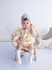 Load image into Gallery viewer, Baby Girls Love heart Print Rompers Wholesale 230228138
