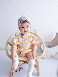 Load image into Gallery viewer, Baby Girls Love heart Print Rompers Wholesale 230228138
