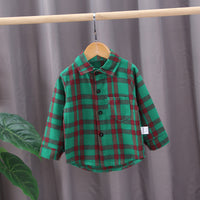 Load image into Gallery viewer, Baby Kid Boys Checked Shirts Wholesale 230228144
