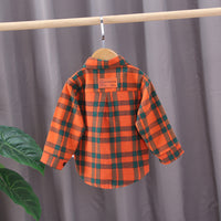 Load image into Gallery viewer, Baby Kid Boys Checked Shirts Wholesale 230228144
