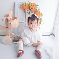 Load image into Gallery viewer, Baby Girls Solid Color Rompers Wholesale 230228145
