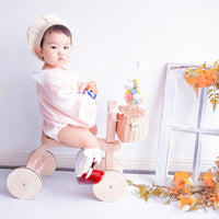 Load image into Gallery viewer, Baby Girls Solid Color Rompers Wholesale 230228145
