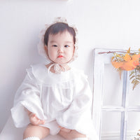 Load image into Gallery viewer, Baby Girls Solid Color Rompers Wholesale 230228145
