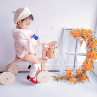 Load image into Gallery viewer, Baby Girls Solid Color Rompers Wholesale 230228145
