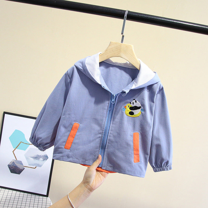 Baby Kid Boys Cartoon Print Jackets Outwears Wholesale 230228151