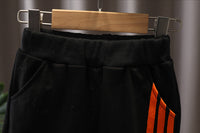 Load image into Gallery viewer, 2 Pieces Set Baby Kid Boys Letters Jackets Outwears And Striped Pants Wholesale 230228188
